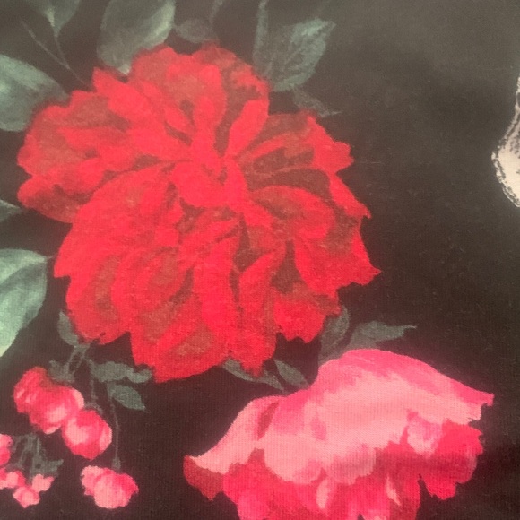 Torrid Black and Red Skull and Roses Maxi Dress - Picture 8 of 8